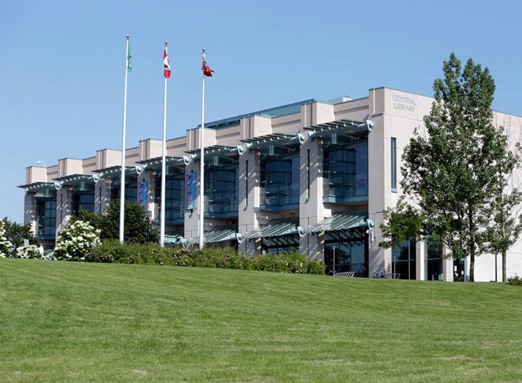 Outside of Richmond Hill Library