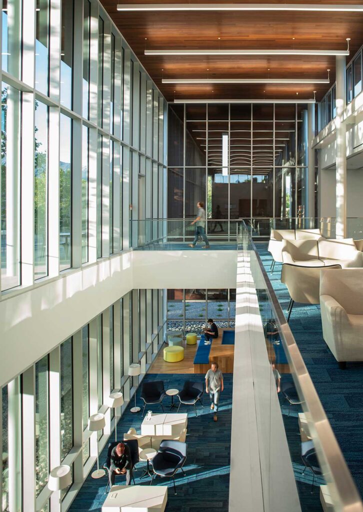 Spanish fork LIBRARY Interior Atrium
