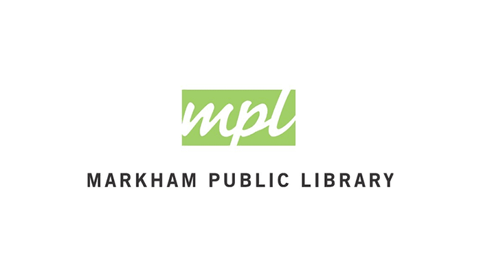 Markham public library logo